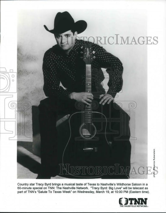 1998 Press Photo Tracy Byrd in Tracy Byrd Big Love - cvp07922 - Historic Images