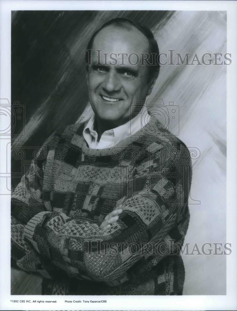 1992 Press Photo Bob Newhart stars on Bob Sitcom TV Series - cvp09219 - Historic Images