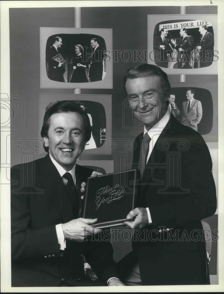 1981 Press Photo Ralph Edwards in This is Your Life 30th Anniversary Special - Historic Images