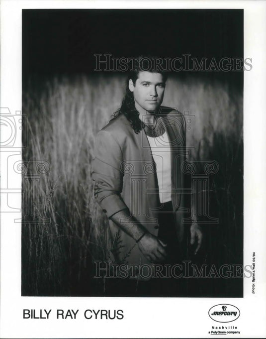 1995 Press Photo Billy Ray Cyrus Country Music Singer - cvp01679 - Historic Images