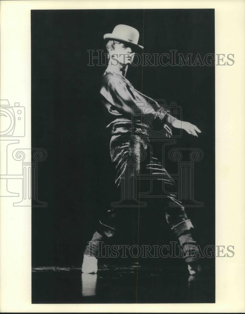 1987 Press Photo Mikhail Baryshnikov By Tharp Ballet Dance Special - cvp01904 - Historic Images