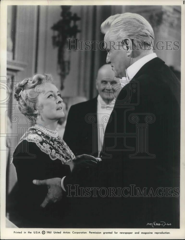 1961 Press Photo Bette Davis in Pocket Full of Miracles - cvp01635 - Historic Images