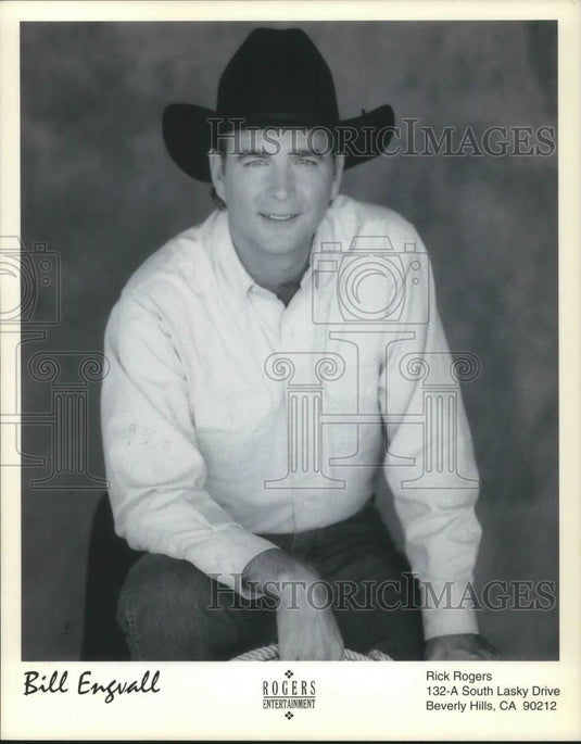 1984 Press Photo Bill Engviall Comedian - cvp06241 - Historic Images