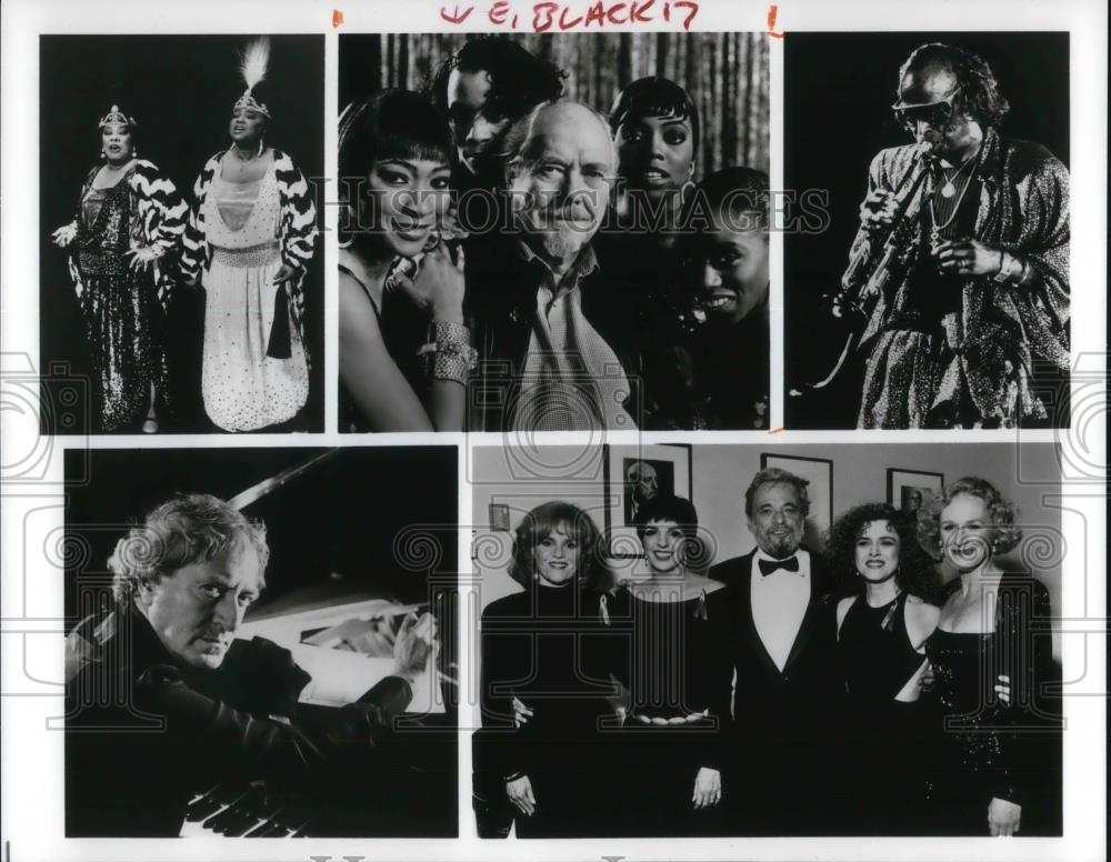 1993 Press Photo Ruth Brown & Robert Altman Sondheim: A Celebration Carnegie Hal - Historic Images
