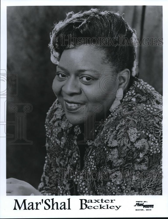 1999 Press Photo Mar'Shal Baxter Beckley Singer - cvp00252 - Historic Images