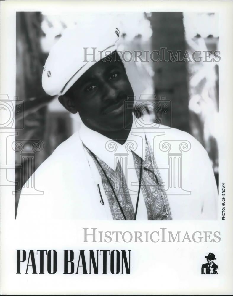 1991 Press Photo Pato Banton Reggae Music Singer - cvp15738 - Historic Images