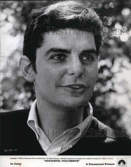 1969 Press Photo Richard Benjamin in Goodbye, Columbus - cvp00978 - Historic Images