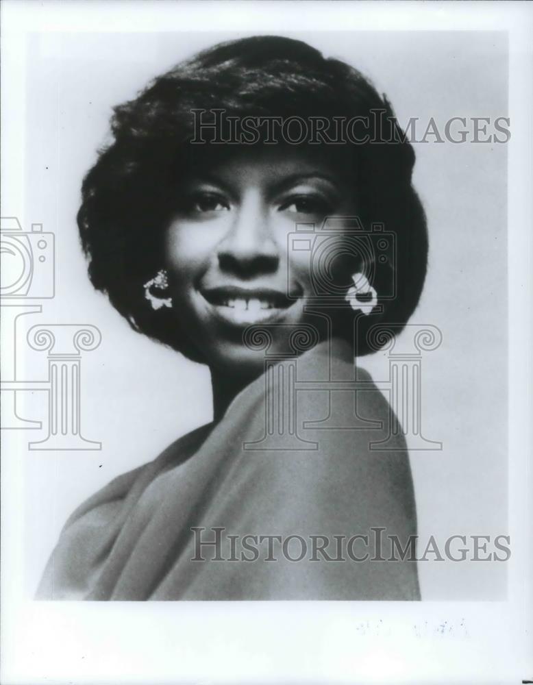 Press Photo Natalie Cole Singer - cvp04263 - Historic Images