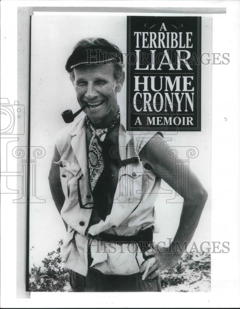 1994 Press Photo Hume Cronyn in A Terrible Liar Hume Cronyn Memoir - cvp01864 - Historic Images