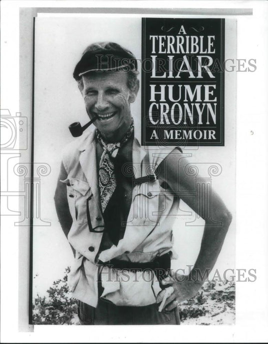 1994 Press Photo Hume Cronyn in A Terrible Liar Hume Cronyn Memoir - cvp01864 - Historic Images