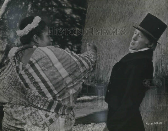 1967 Press Photo Jocelyn LaGarde and Max Von Sydow star in Hawaii - cvp10250 - Historic Images
