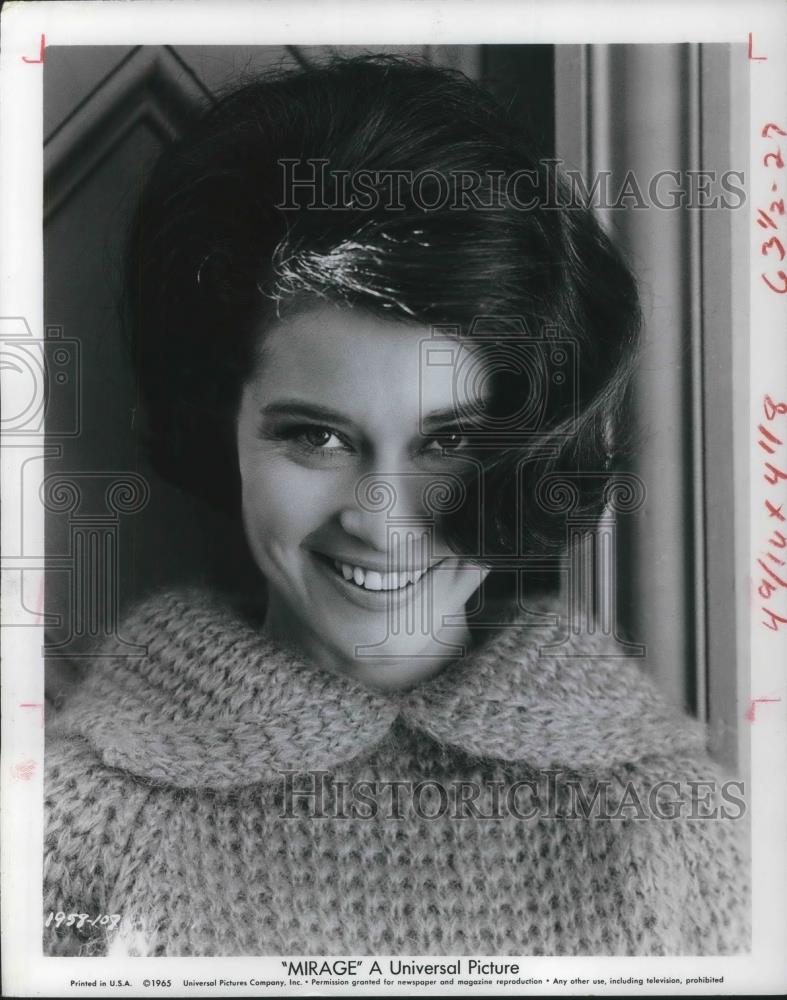 1958 Press Photo Diane Baker in Mirage - cvp08478 - Historic Images