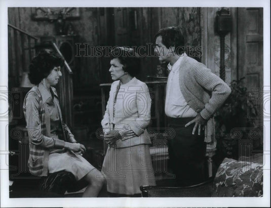 1976 Press Photo Nancy Walker & William Daniels in The Nancy Walker Show - 206 - Historic Images