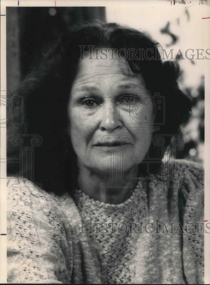 1988 Press Photo Colleen Dewhurst in Long Day&#39;s Journey Into the Night Broadway - Historic Images