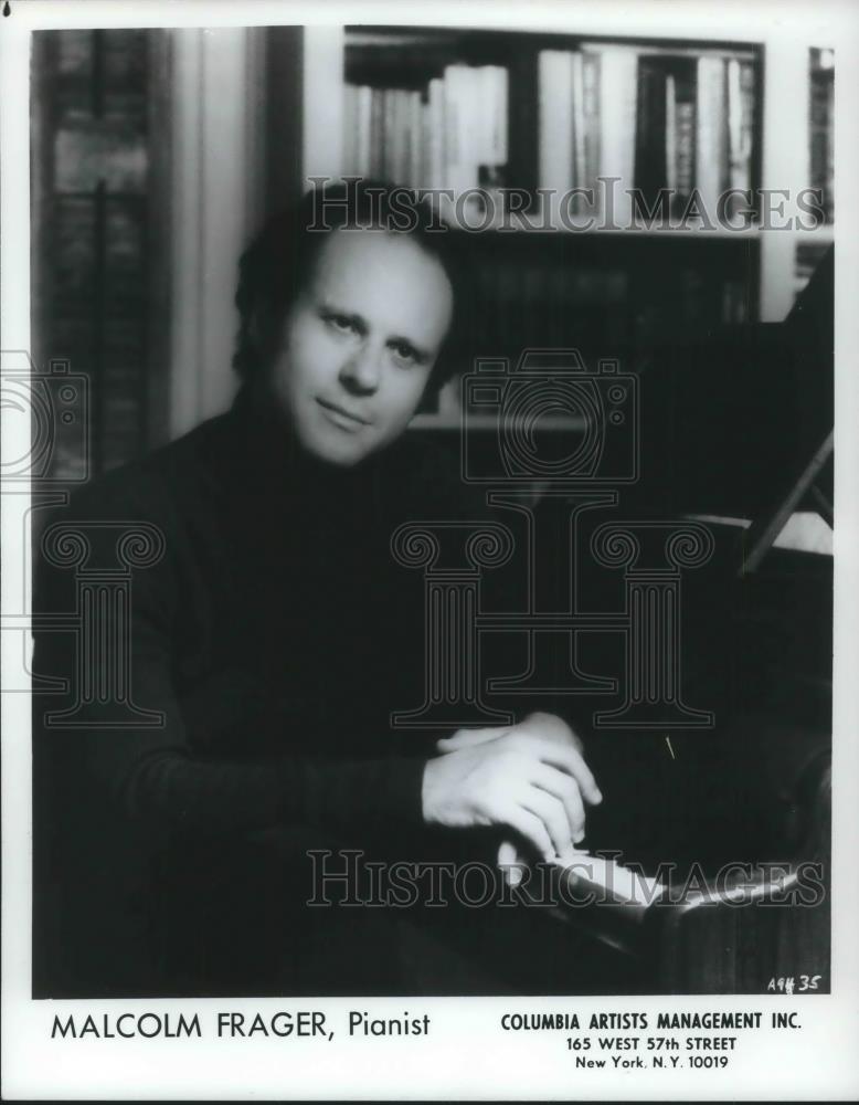 1984 Press Photo Malcom Frager Pianist - cvp13877 - Historic Images