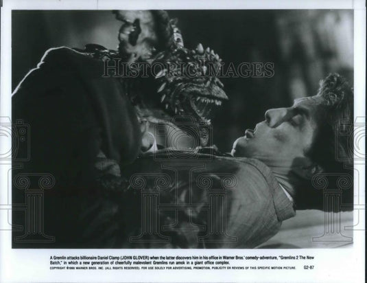 1990 Press Photo John Glover in Gremlins 2 The New Batch - cvp08896 - Historic Images