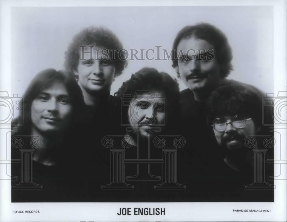 1983 Press Photo Joe English Lead Singer Drummer Musician - cvp06574 - Historic Images
