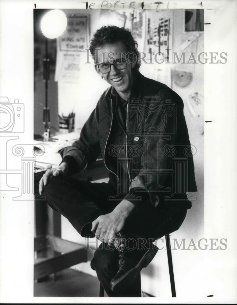 1991 Press Photo Don Harvey - cvp17007 - Historic Images