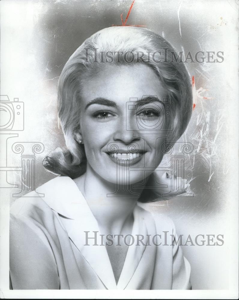 1966 Press Photo Gail Billings Actress Singer - cvp00266 - Historic Images