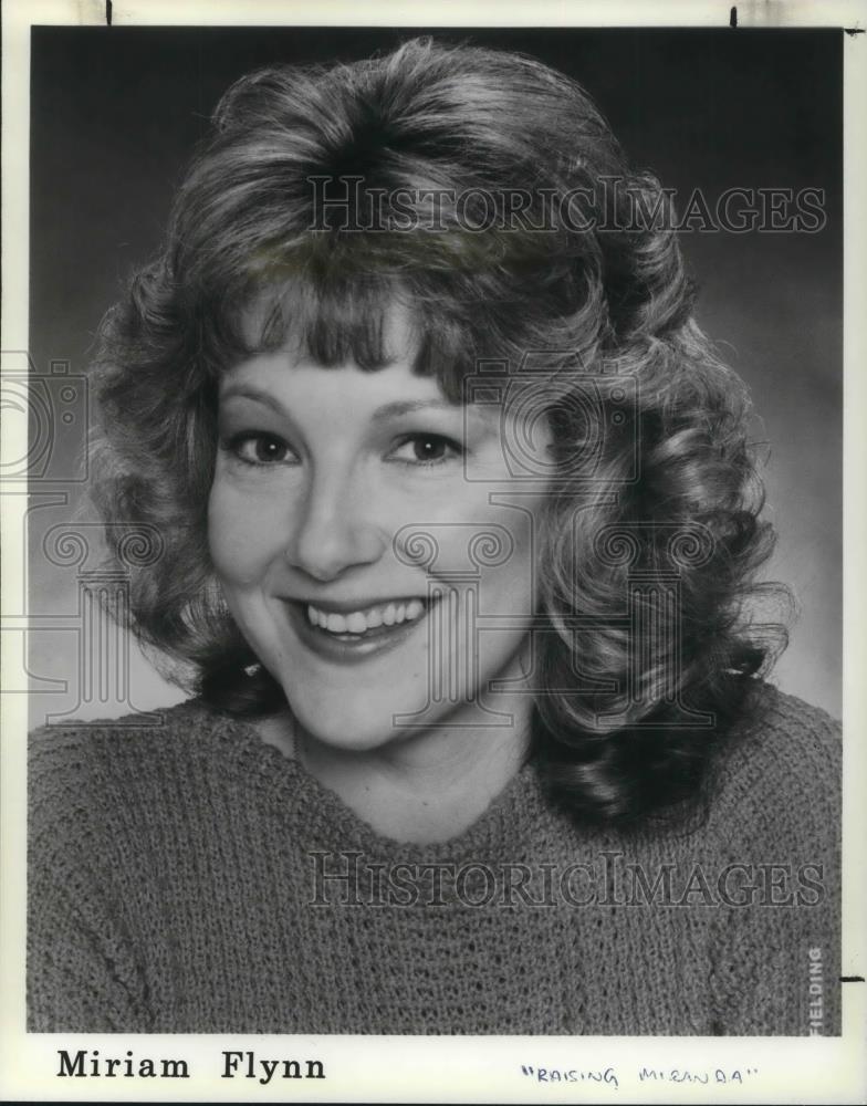 1988 Press Photo Miriam Flynn in Raising Miranda - cvp12783 - Historic Images