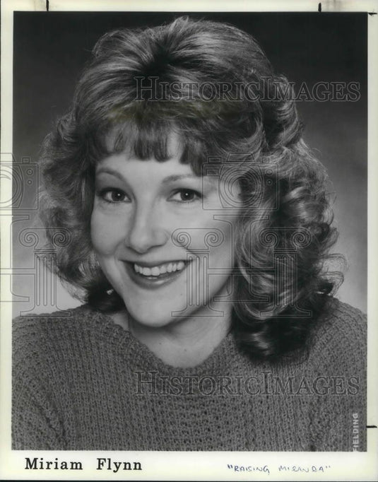 1988 Press Photo Miriam Flynn in Raising Miranda - cvp12783 - Historic Images