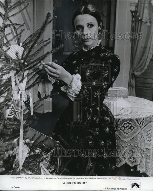 1973 Press Photo Claire Bloom in A Doll's House - cvp00554 - Historic Images