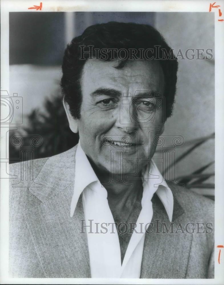 1980 Press Photo Mike Connors - cvp02326 - Historic Images