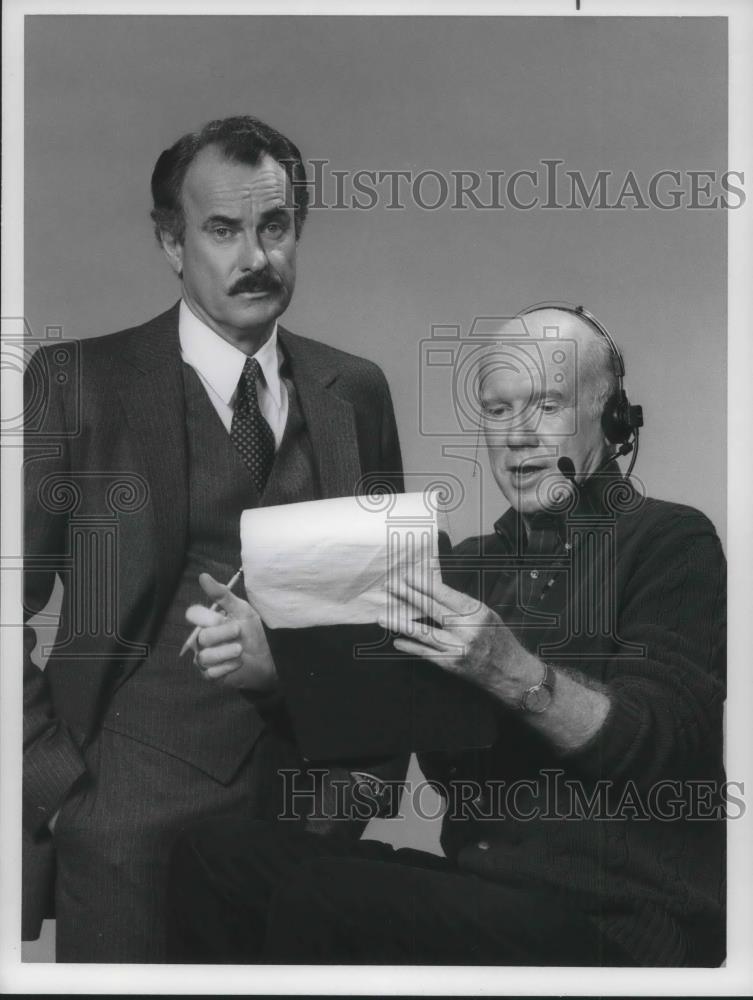 1983 Press Photo John Fielder &amp; Dabney Coleman in Buffalo Bill - cvp09266 - Historic Images