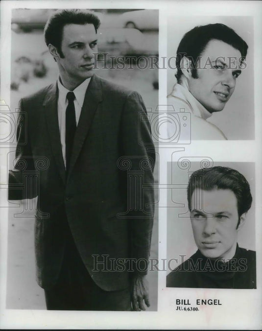 1968 Press Photo Bill Engel Actor - cvp04804 - Historic Images