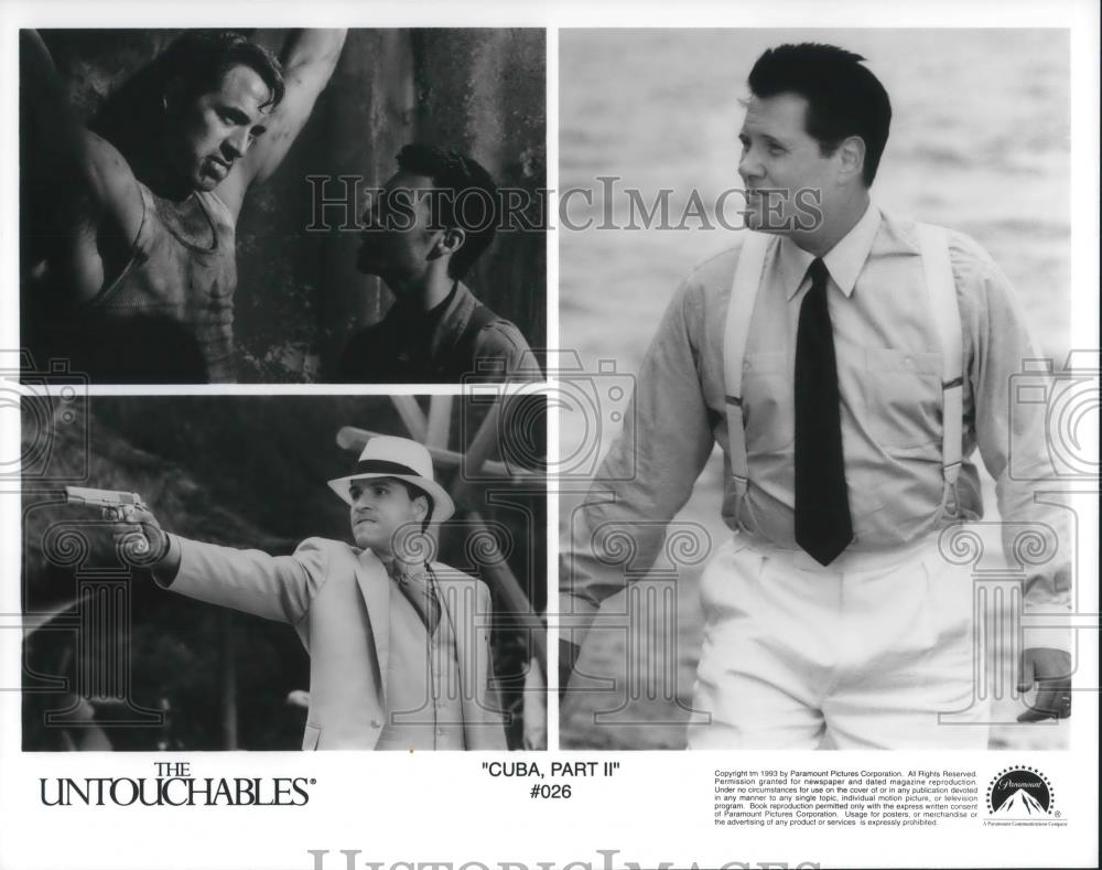 1987 Press Photo William Forsythe &amp; Tom Amades in The Untouchables - cvp10398 - Historic Images