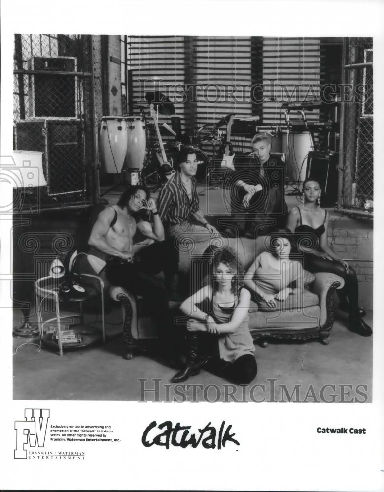 Press Photo The Cast of Catwalk - cvp08845 - Historic Images