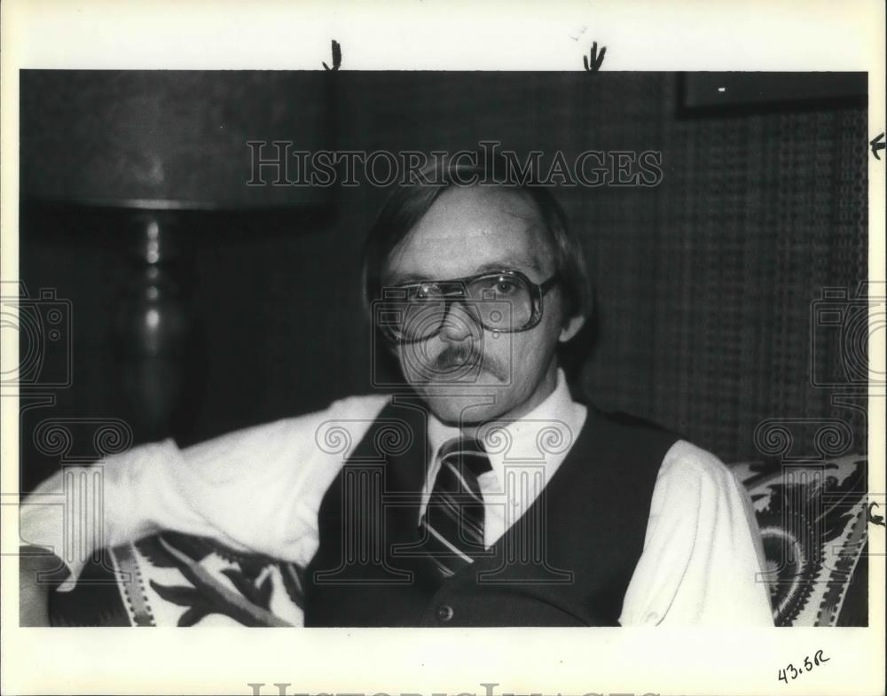 1978 Press Photo Ron Bilek News Director WKYC Ch. 3 - cvp02143 - Historic Images