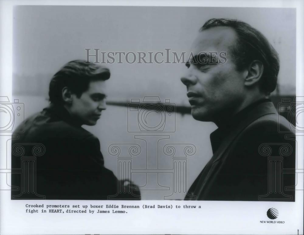 Press Photo Brad Davis and Steve Buscemi star in Heart - cvp12274 - Historic Images