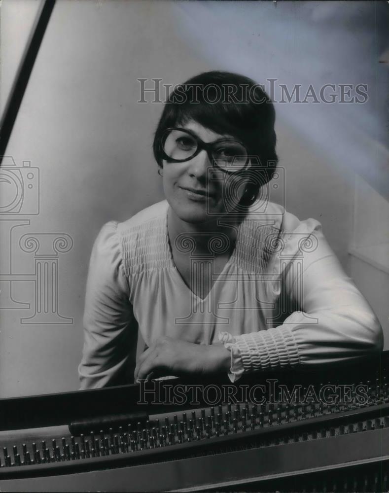 1978 Press Photo Lucille Gruber harpschordist - 223 - cvp17752 - Historic Images