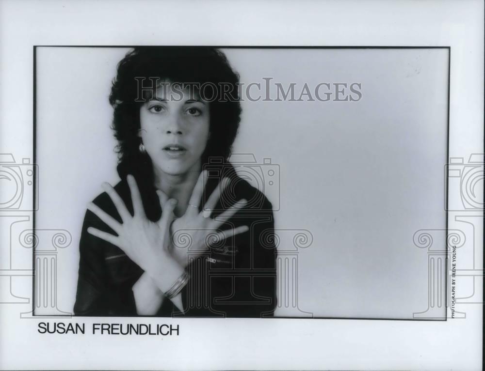 1983 Press Photo Susan Freundlich - cvp15919 - Historic Images