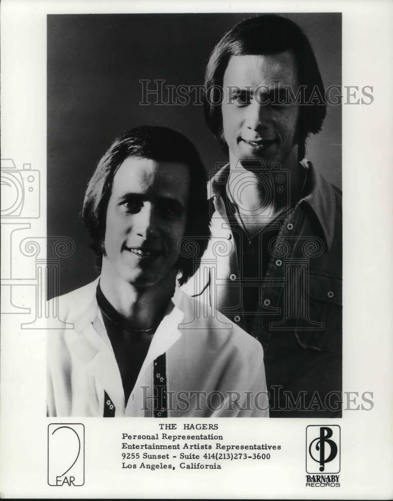 1976 Press Photo The Hagers - cvp17526 - Historic Images