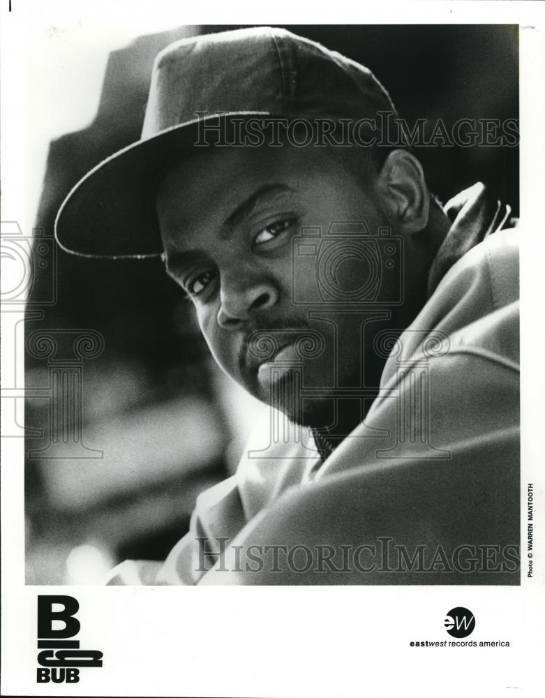 1997 Press Photo Big Bub Hip Hop Rap Singer - cvp01128 - Historic Images