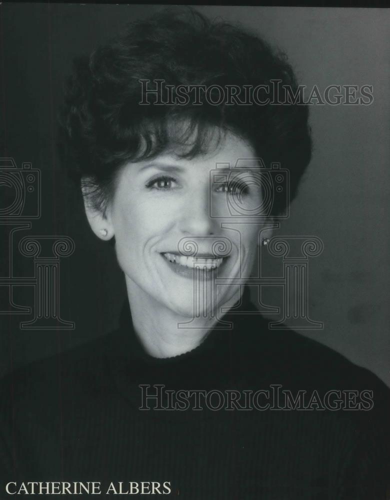 1996 Press Photo Catherine Albers American Actress Cleveland Ohio - cvp14358 - Historic Images