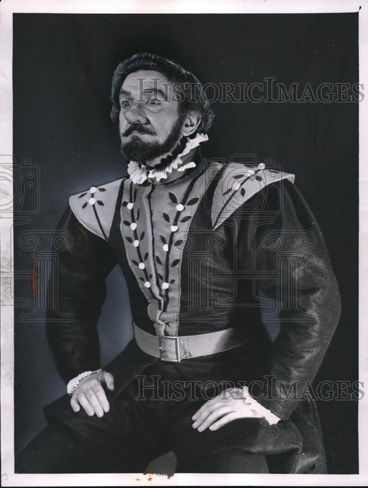 1963 Press Photo Emery Battis in The Merry Wives of Windsor - cvp00925 - Historic Images