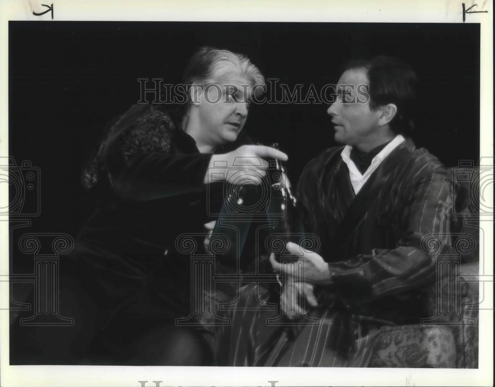1983 Press Photo Jack Barrymore and Ned Sheldon in Ned and Jack - cvp13626 - Historic Images