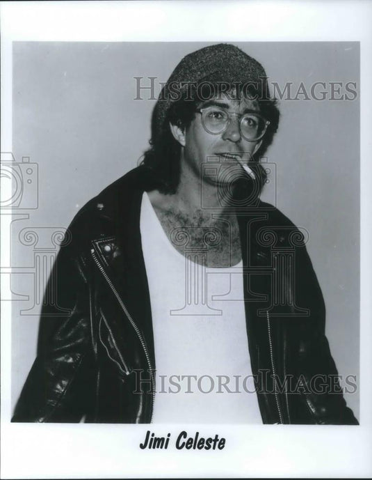 Press Photo Jimi Celeste Actor Comedian Photographer - Historic Images
