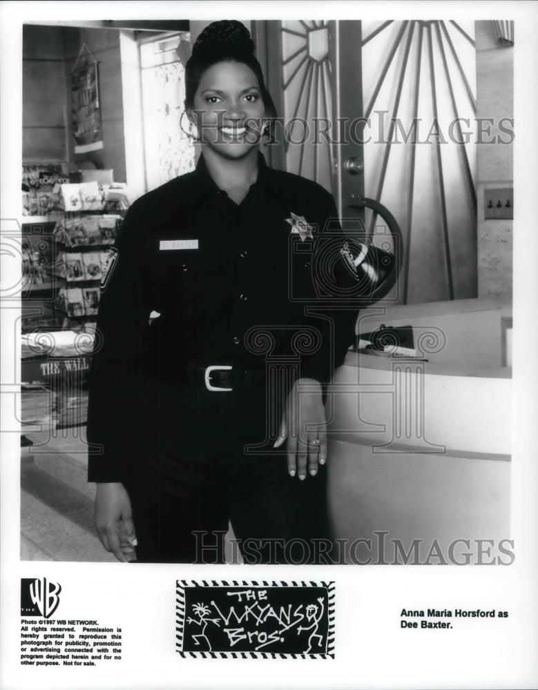 1997 Press Photo Anna Horsford As Dee Baxter On The Wayans Brothers - cvp19656 - Historic Images