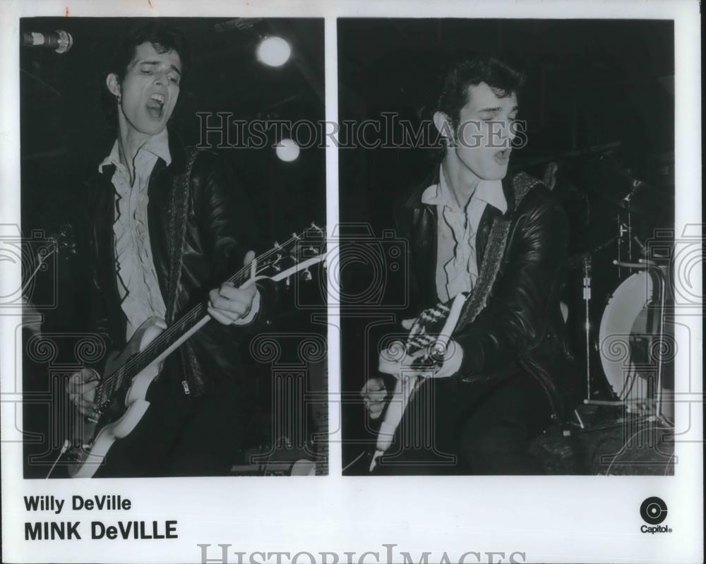 1977 Press Photo Willy DeVille Blues Rock Singer Songwriter Musician - cvp03083 - Historic Images