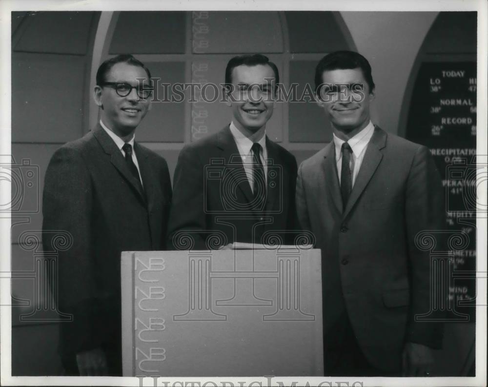 Press Photo Dick Hammer, Ron Becker, and Jack Hicks - cvp18538 - Historic Images