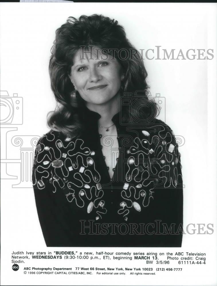 1996 Press Photo Judith Ivey stars in Buddies - cvp09315 - Historic Images