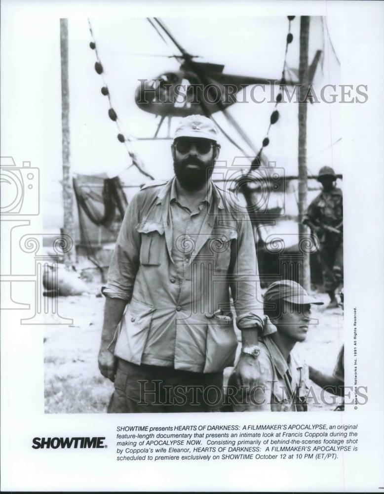 1991 Press Photo Frances Ford Coppola Producer/Director Hearts of Darkness - Historic Images