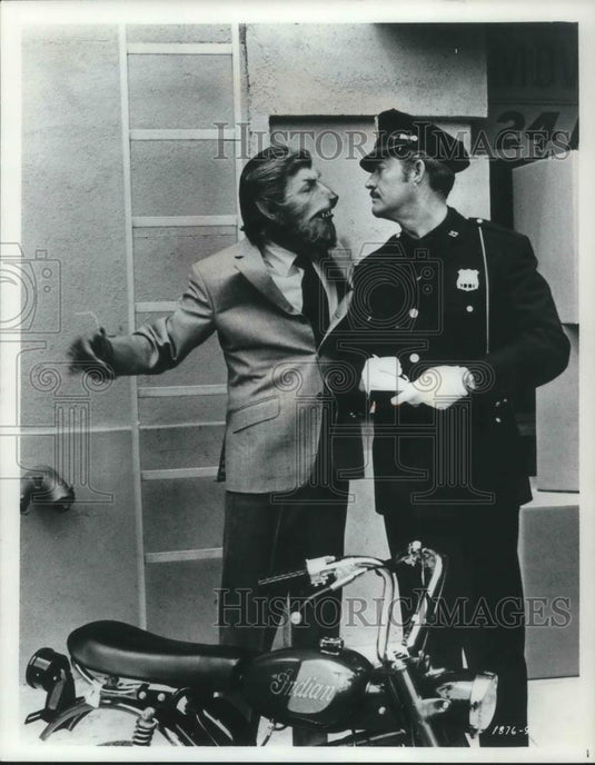 1969 Press Photo Didi Rowan & Dan Martin in The Maltese Bippy - cvp09984 - Historic Images