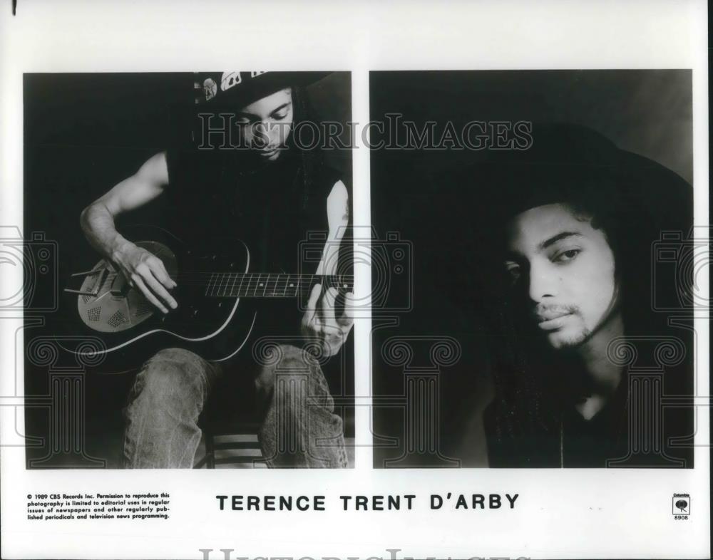 1989 Press Photo Terence Trent D&#39;Arby - cvp02849 - Historic Images