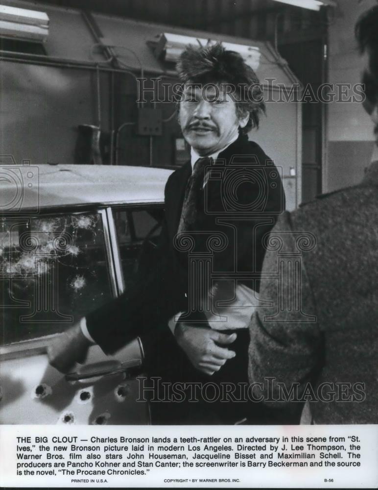 1976 Press Photo Charles Bronson in St. Ives - cvp07270 - Historic Images