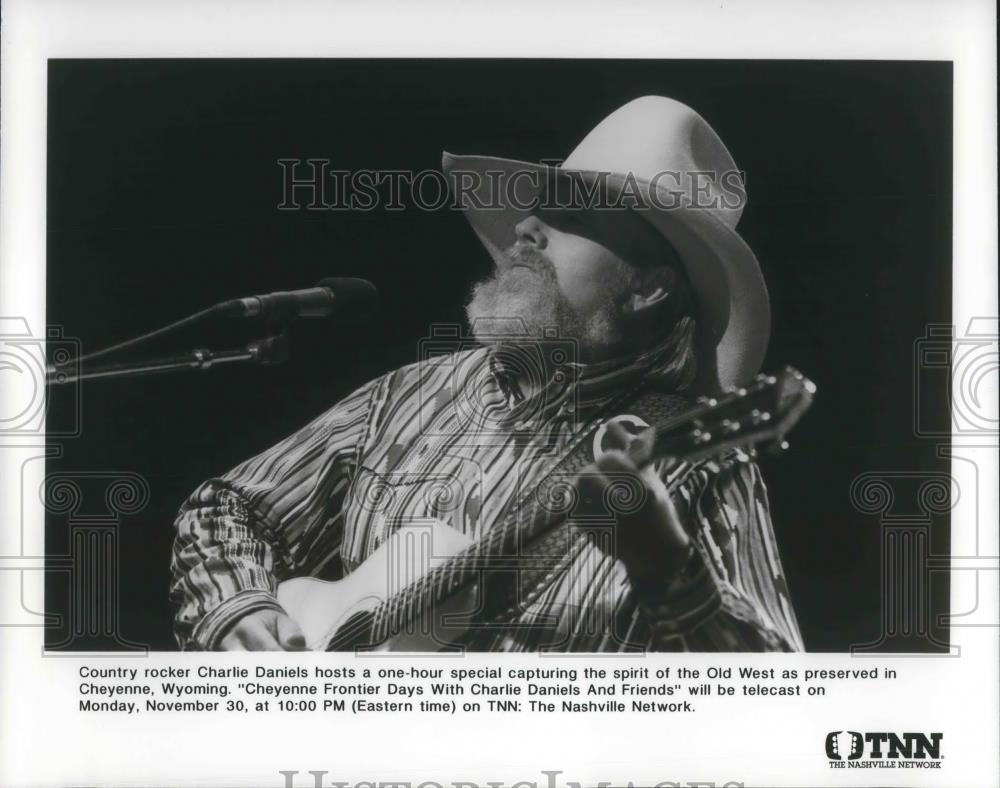 1992 Press Photo ]Charlie Daniels - cvp02843 - Historic Images